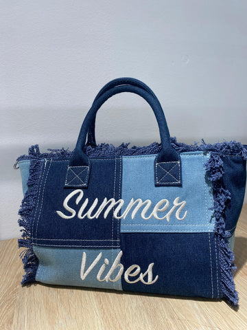 Bolso vaquero combinado