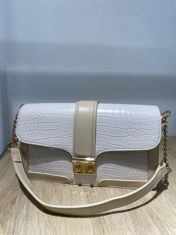 Bolso sintético Beige