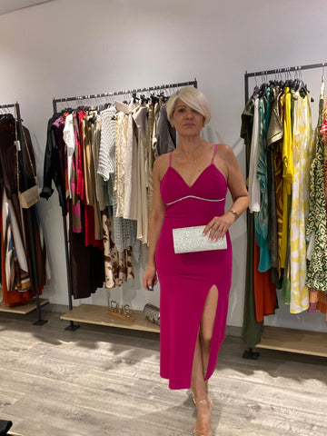 Vestido Marta Buganvilla