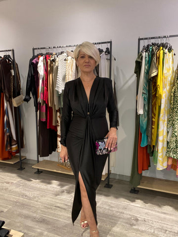 Vestido negro Carol
