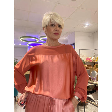 Blusa transparencia