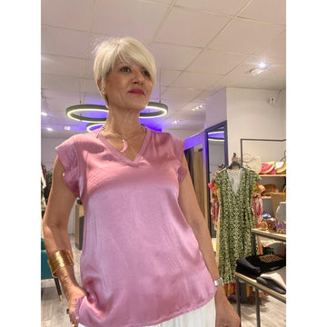 Blusa violeta