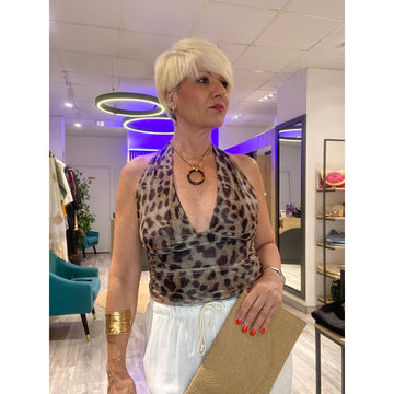 Top animal print