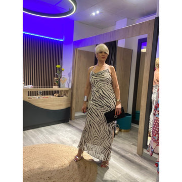 Vestido cebra