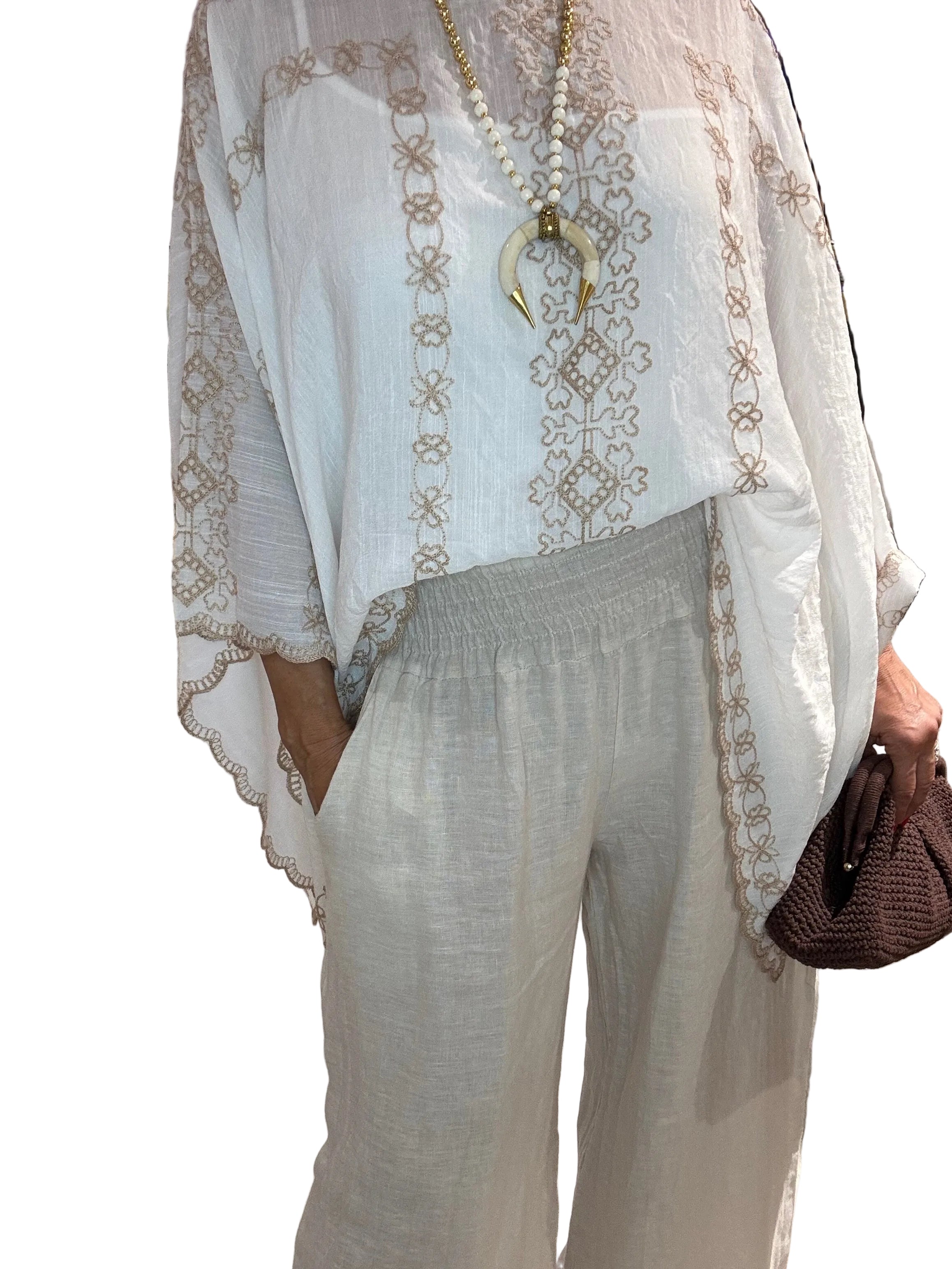 Pantalón Marfil