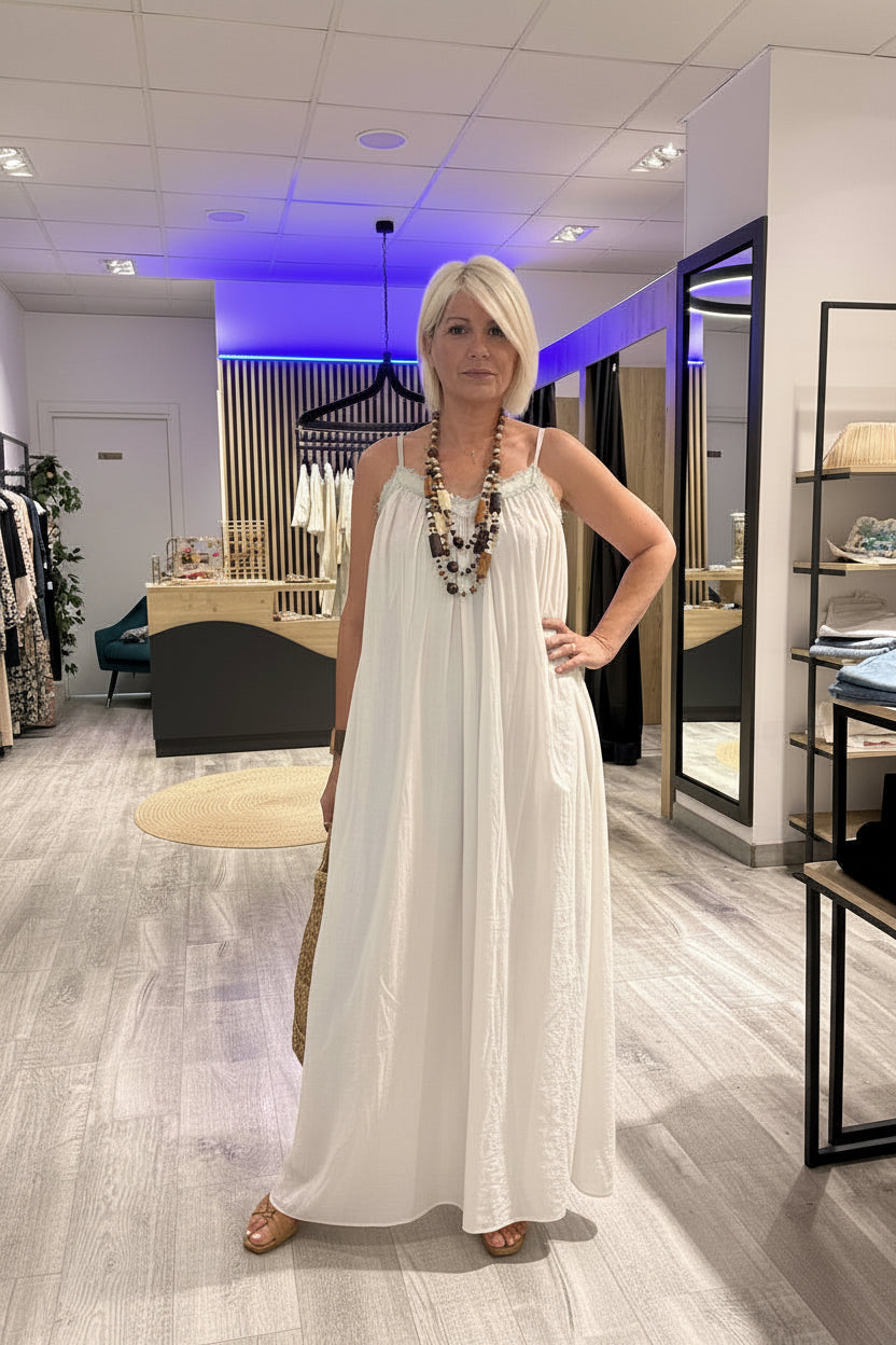 Maxi vestido playa