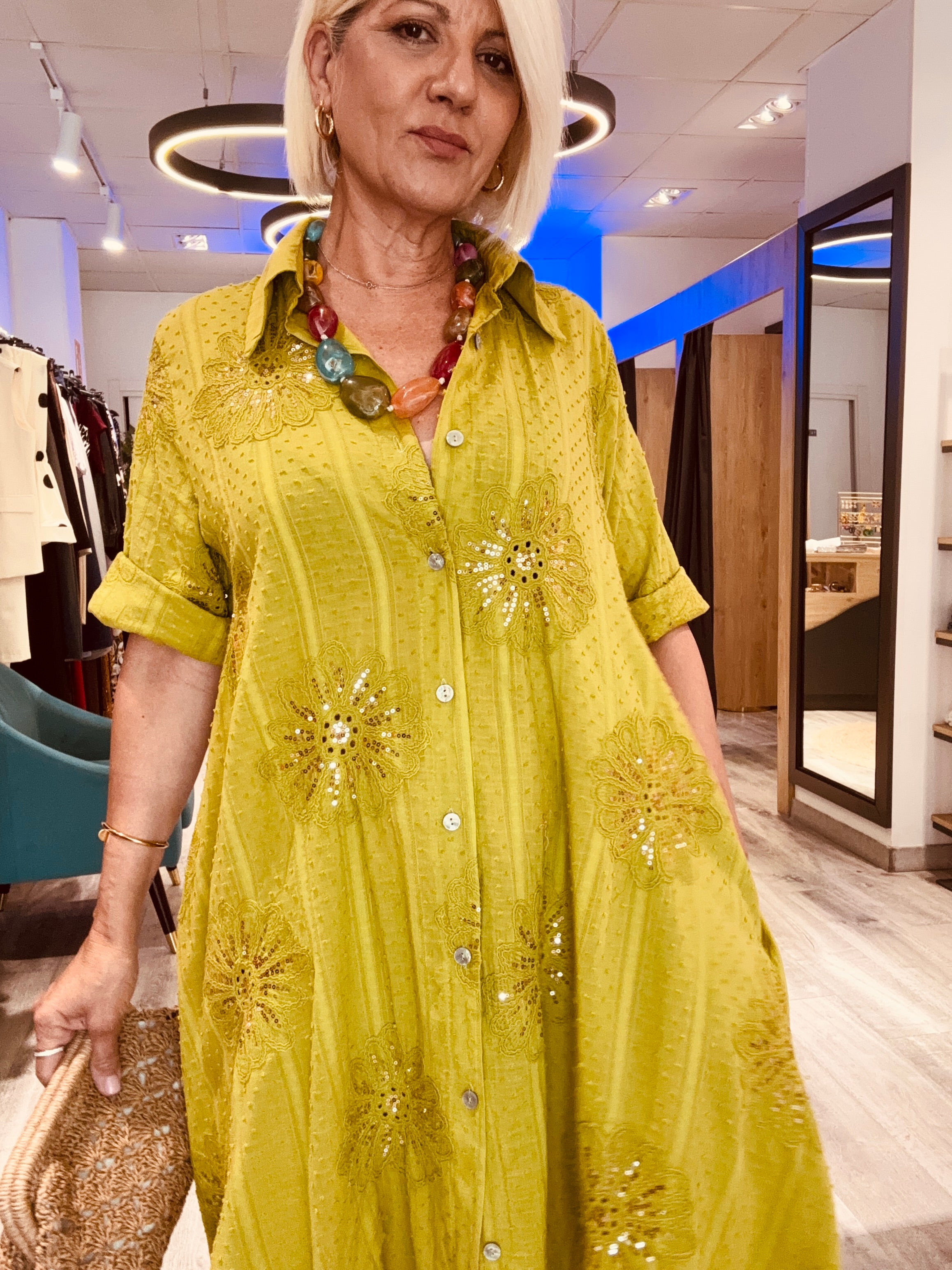 Vestido Camisero Pallets