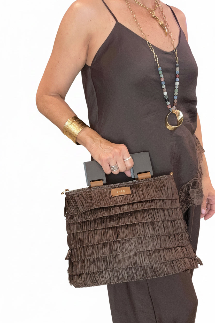 Bolso Flecos zulú