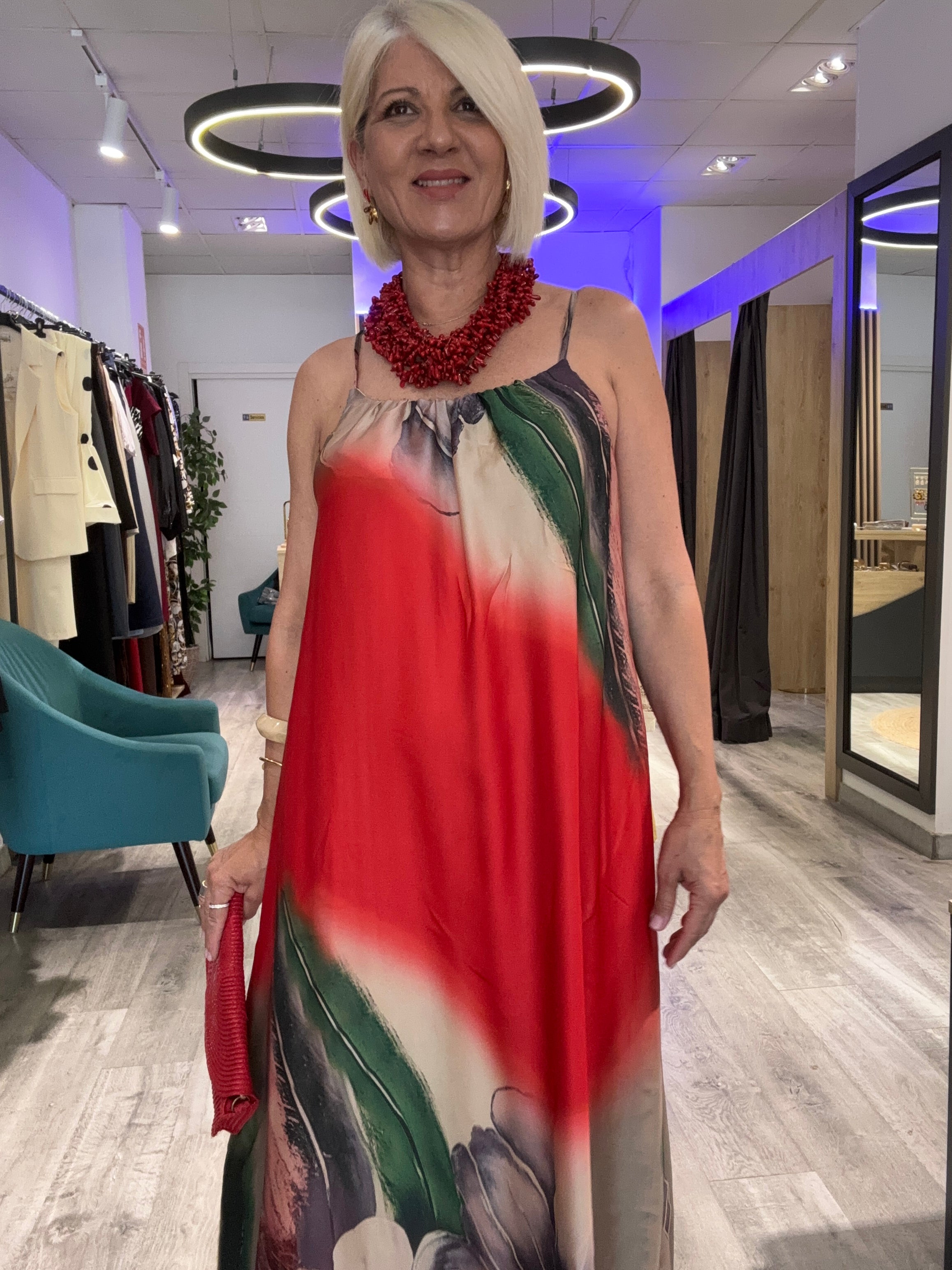 Vestido Estampado Thailandia