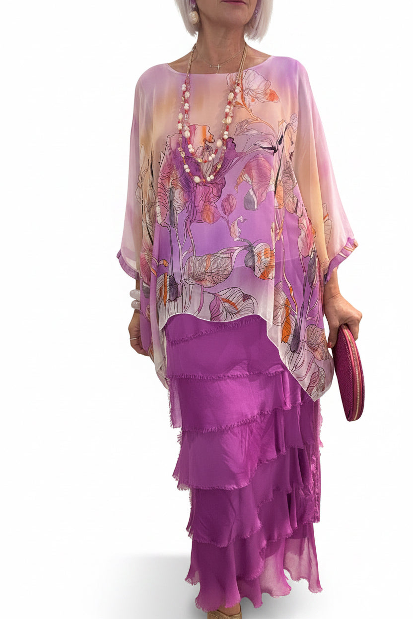 Conjunto Falda y Blusa Toscana