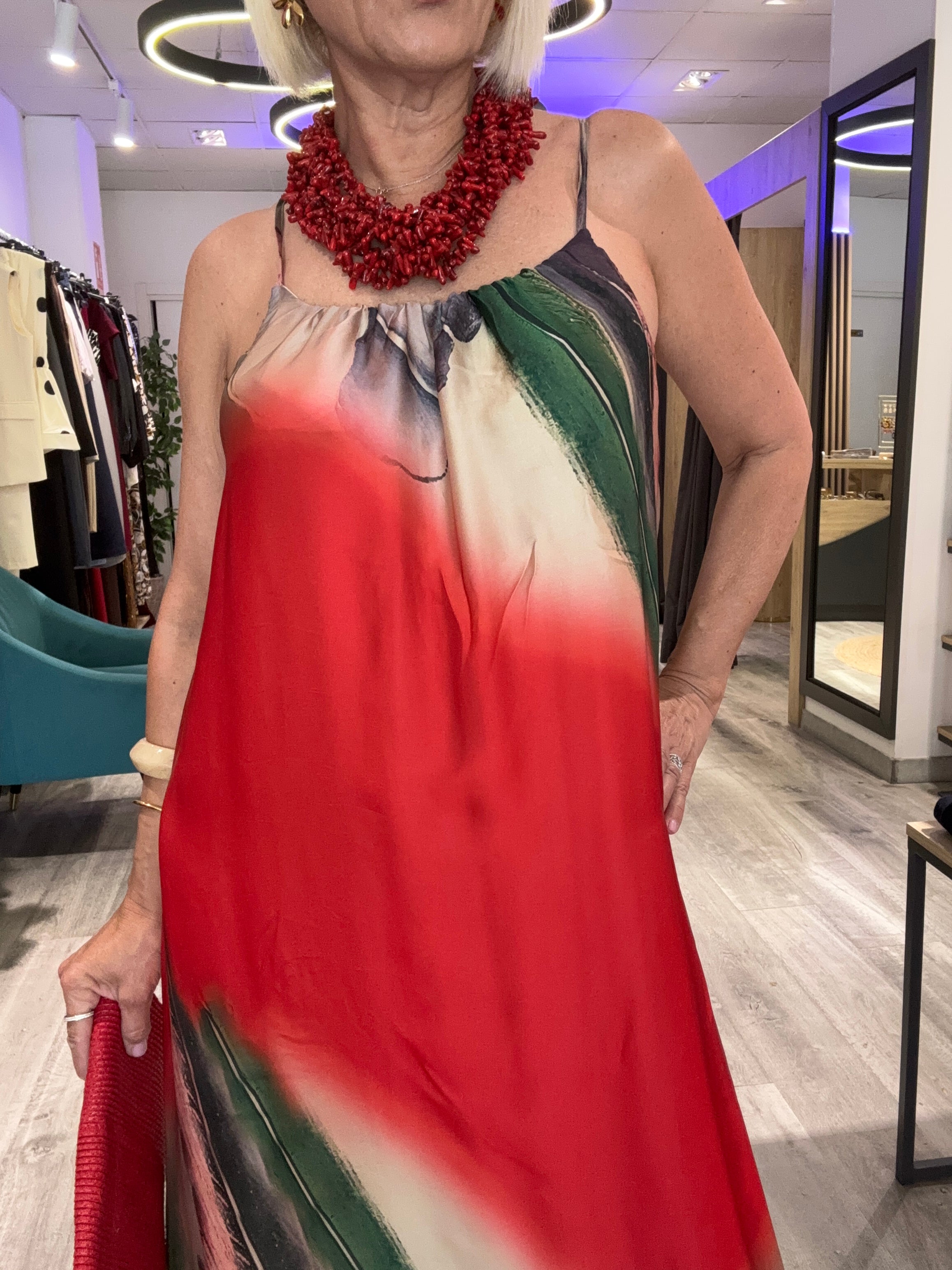 Vestido Estampado Thailandia