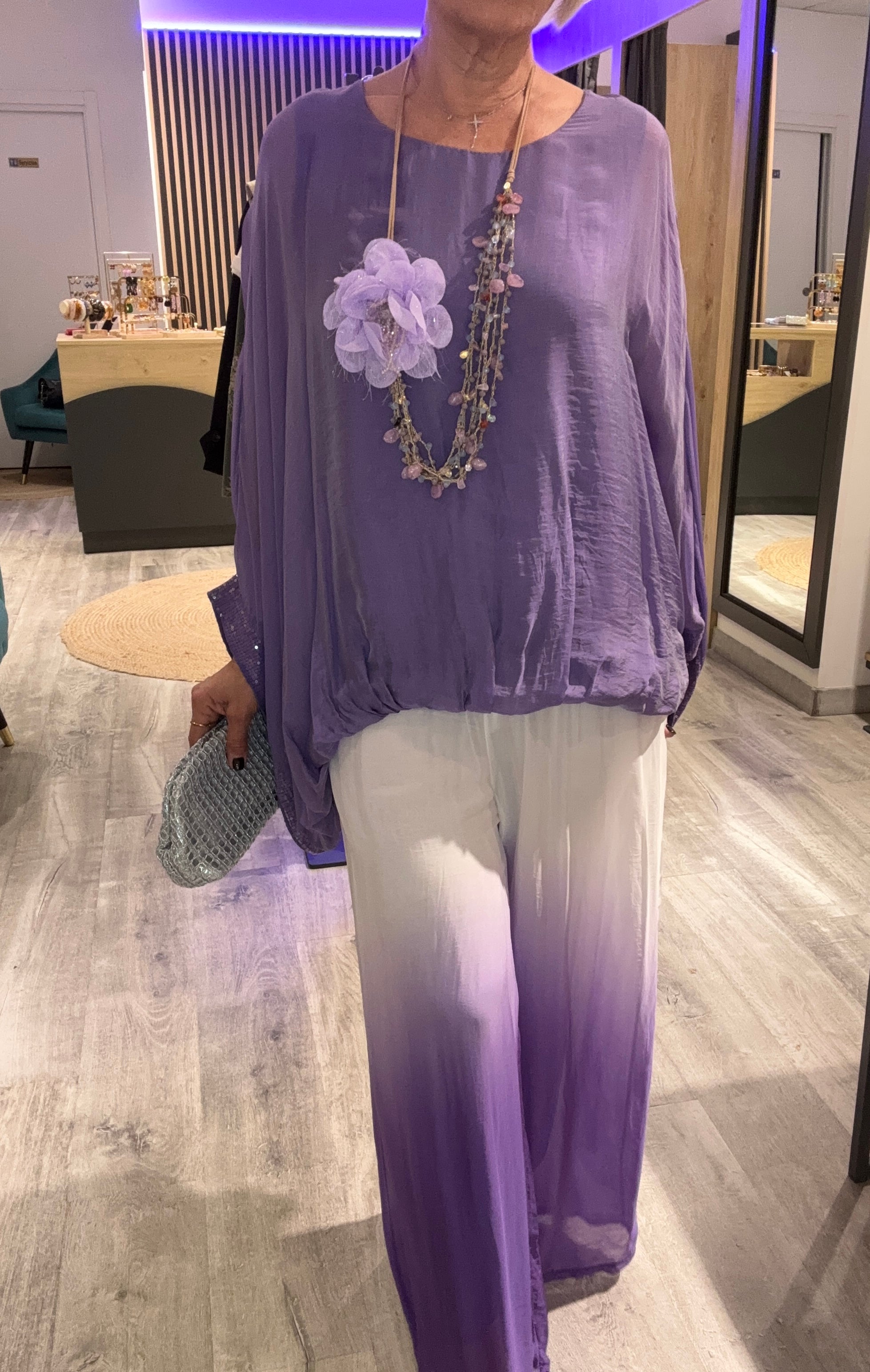 Conjunto seda Álba