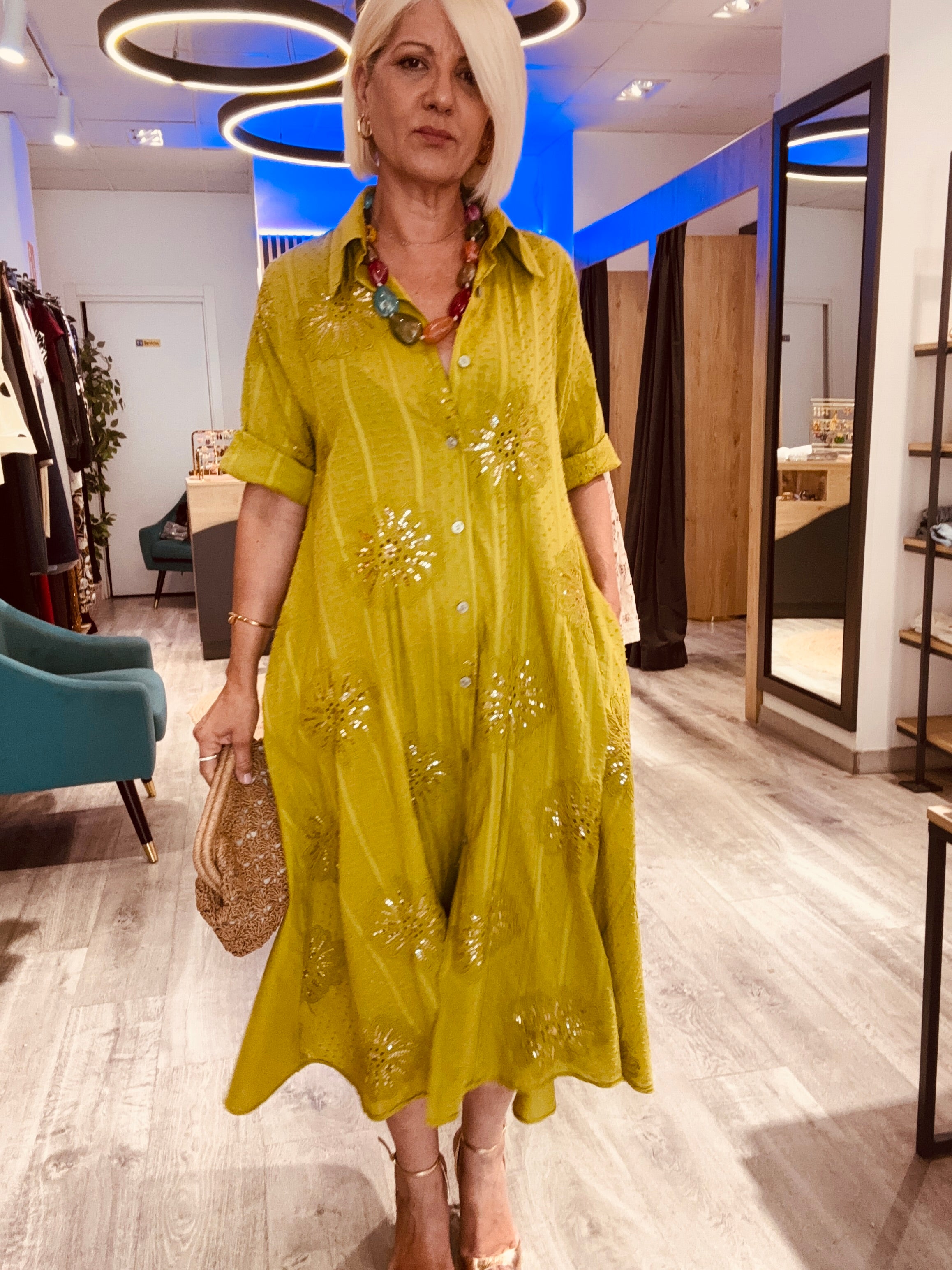 Vestido Camisero Pallets