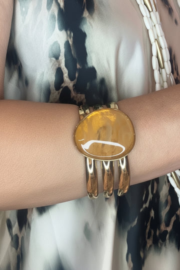 Brazalete Piedra Resina