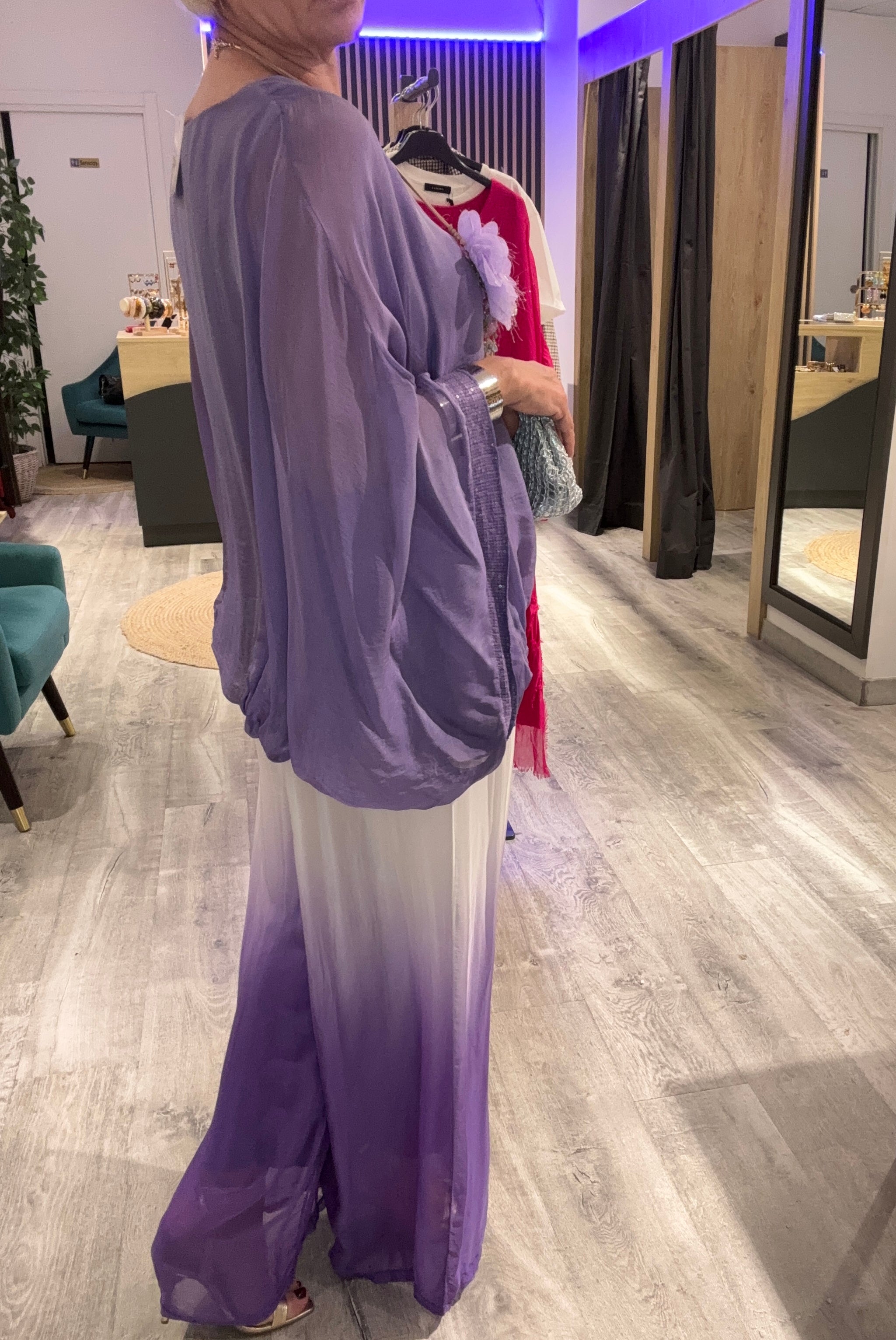 Conjunto seda Álba