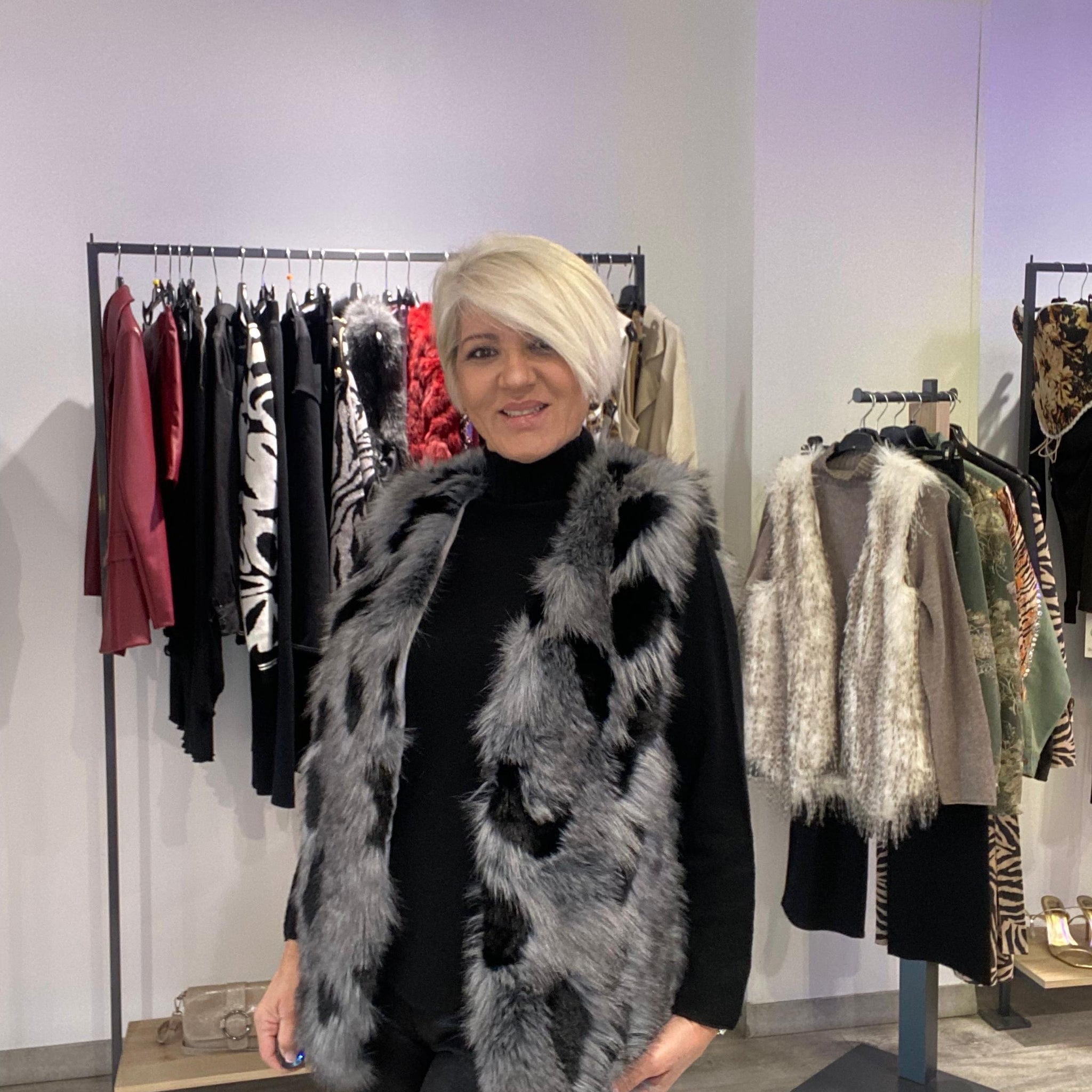 Chaleco pelo Valeria