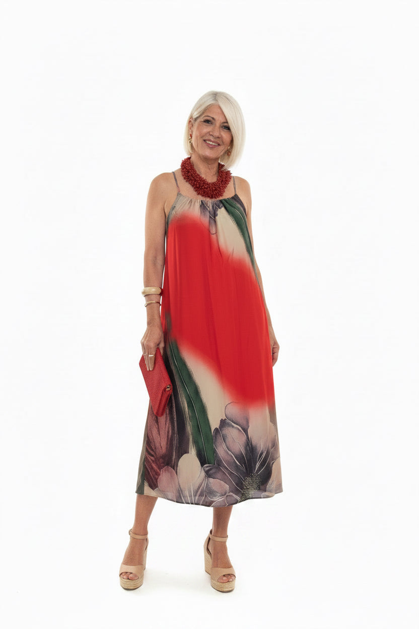 Vestido Estampado Thailandia