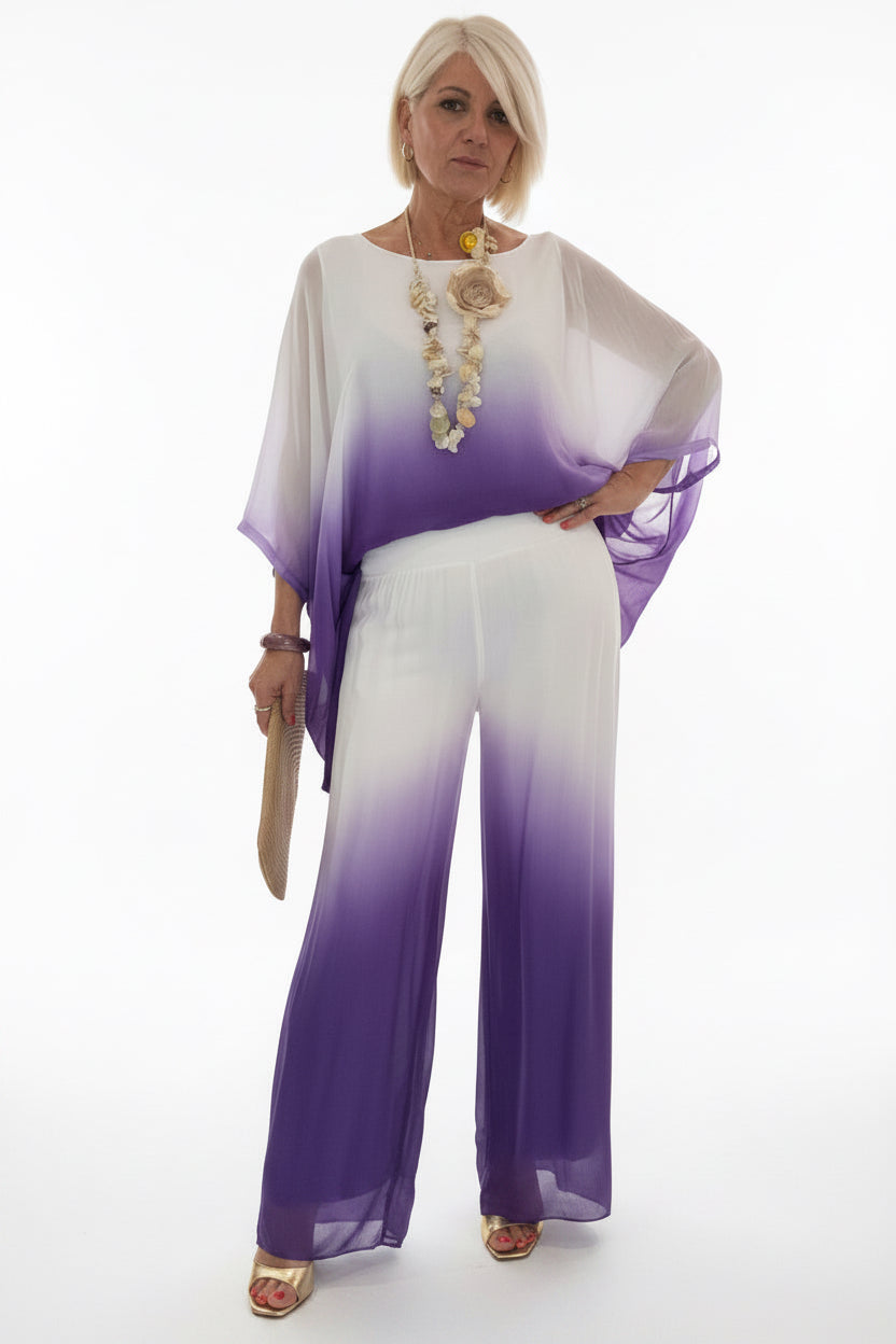 Pantalón Silk Violet