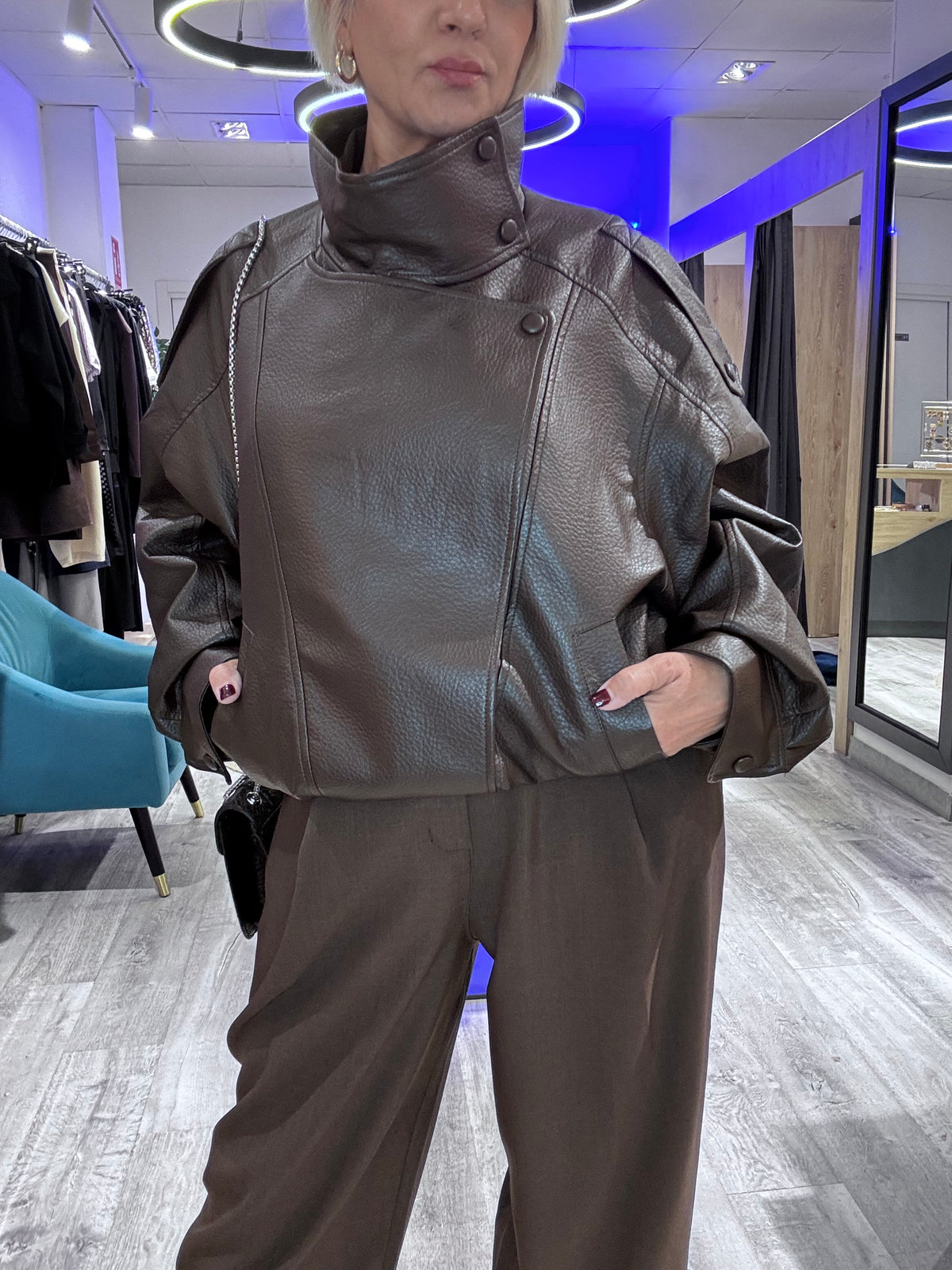 Chaqueta Mánchester Polipiel