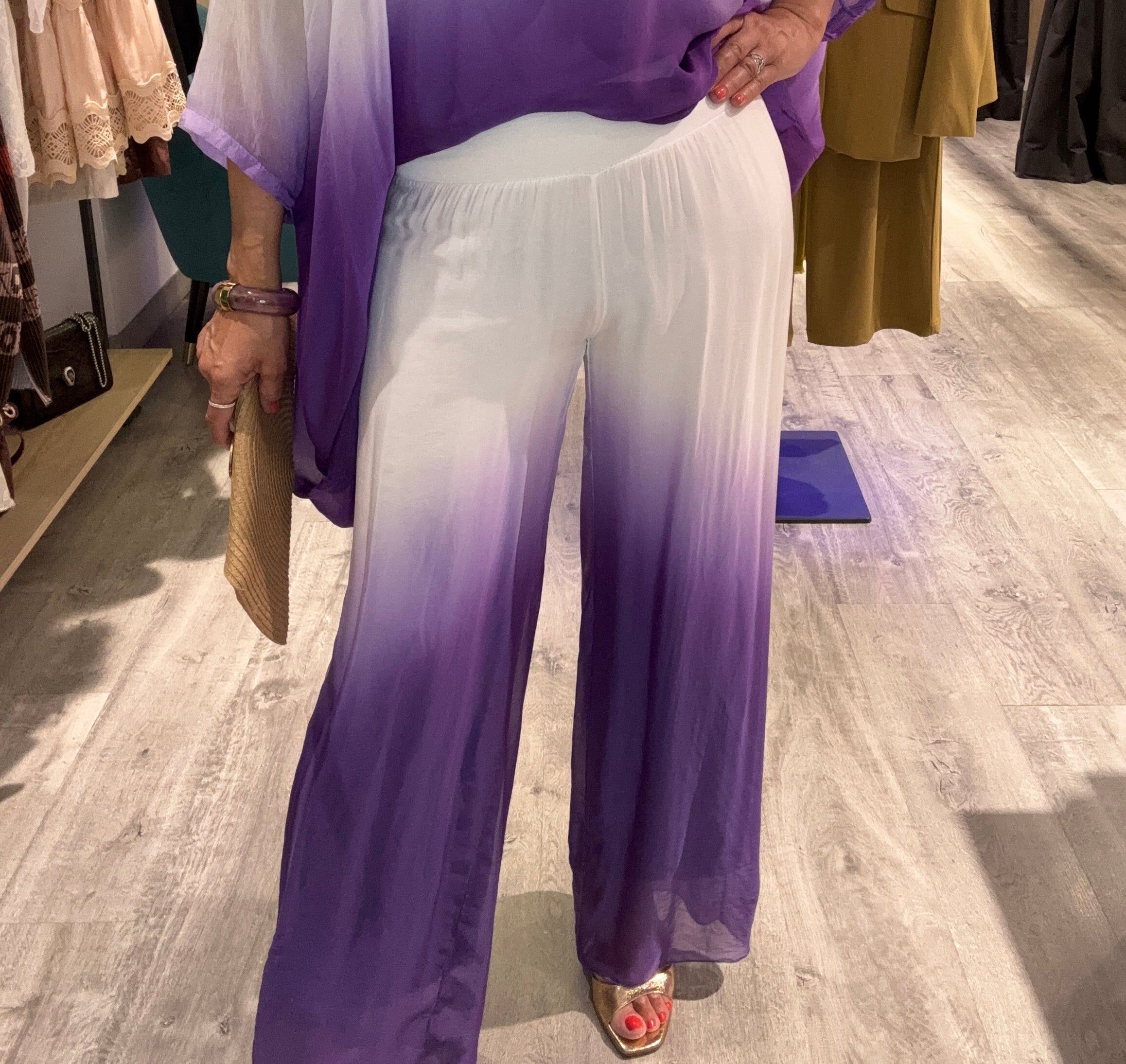 Pantalón Silk Violet
