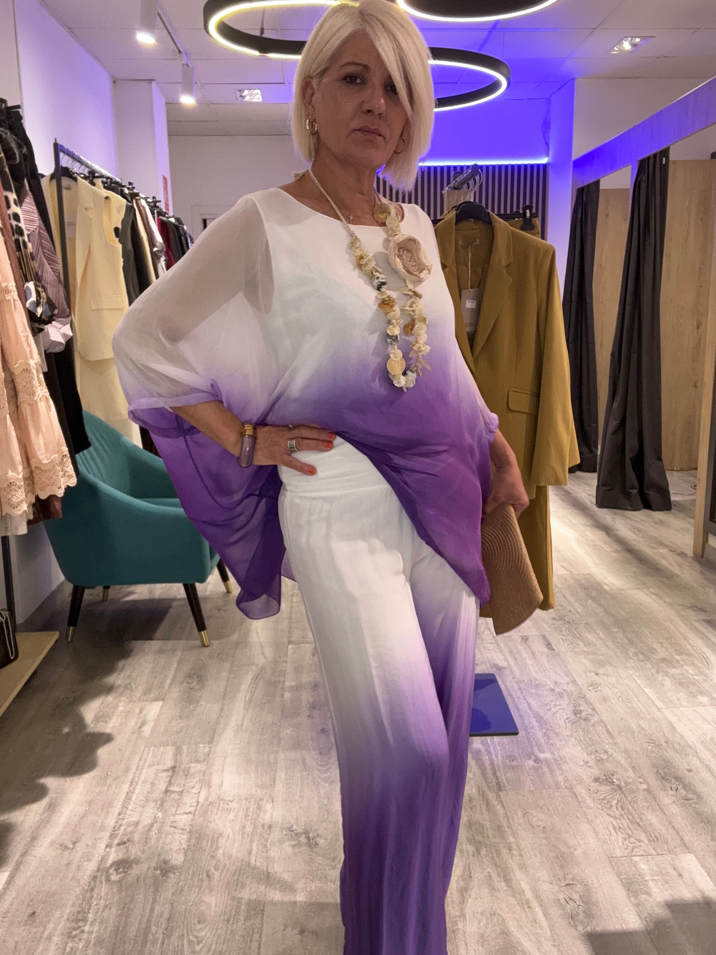 Pantalón Silk Violet