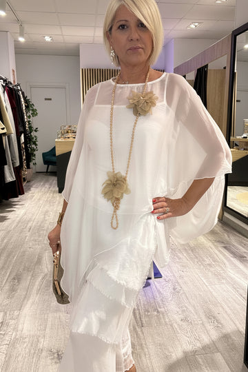 Conjunto Mikonos  blanco
