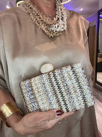 Bolso Rafia Arenas