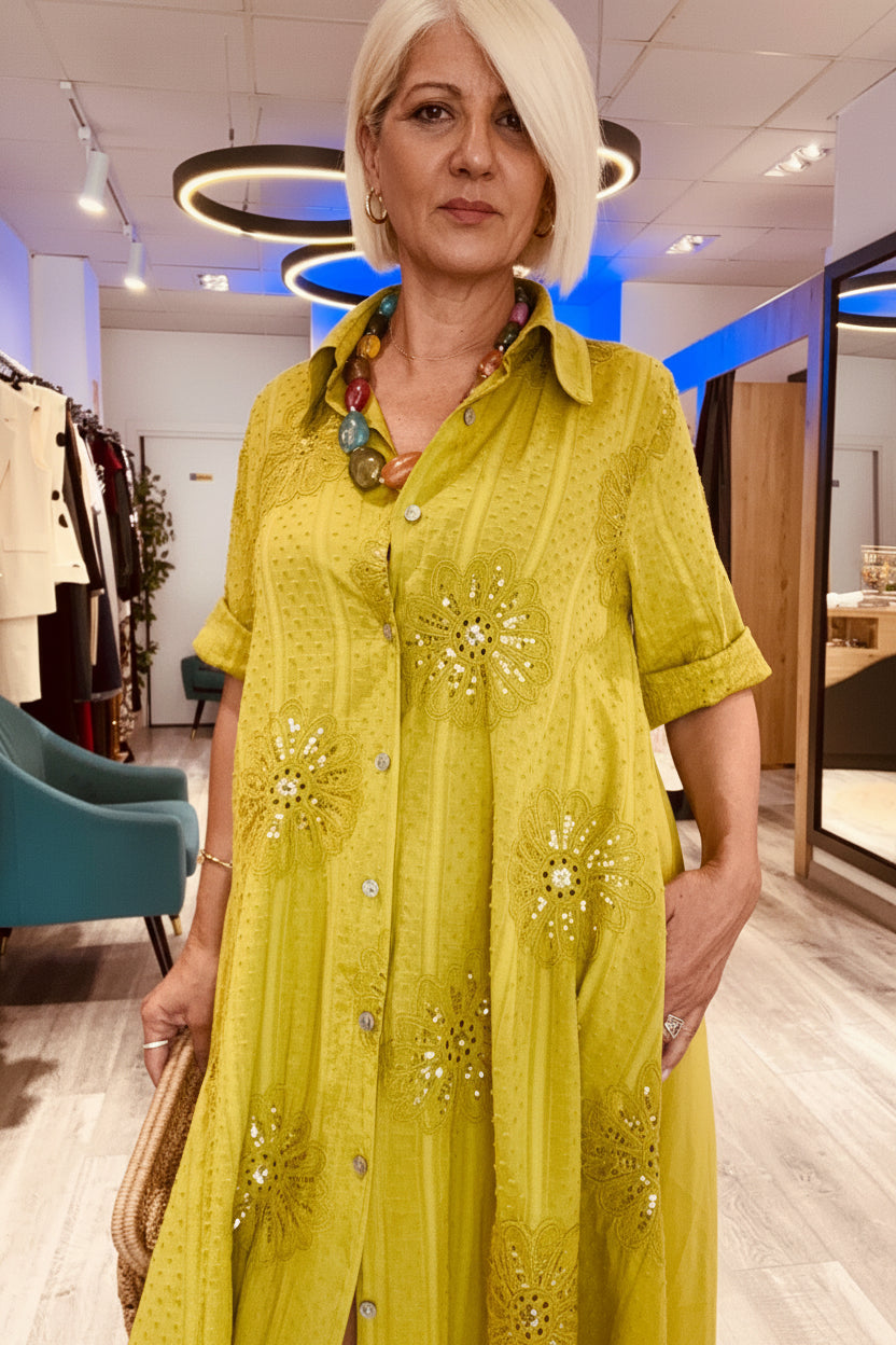 Vestido Camisero Pallets
