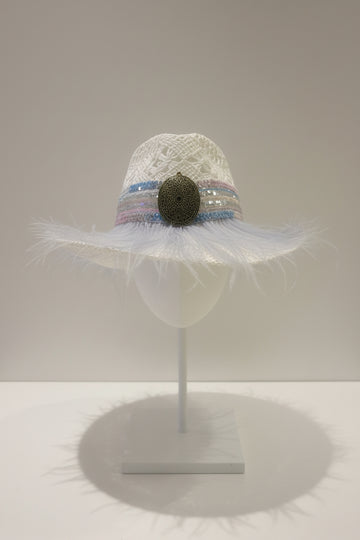 Sombrero Blanco Boho