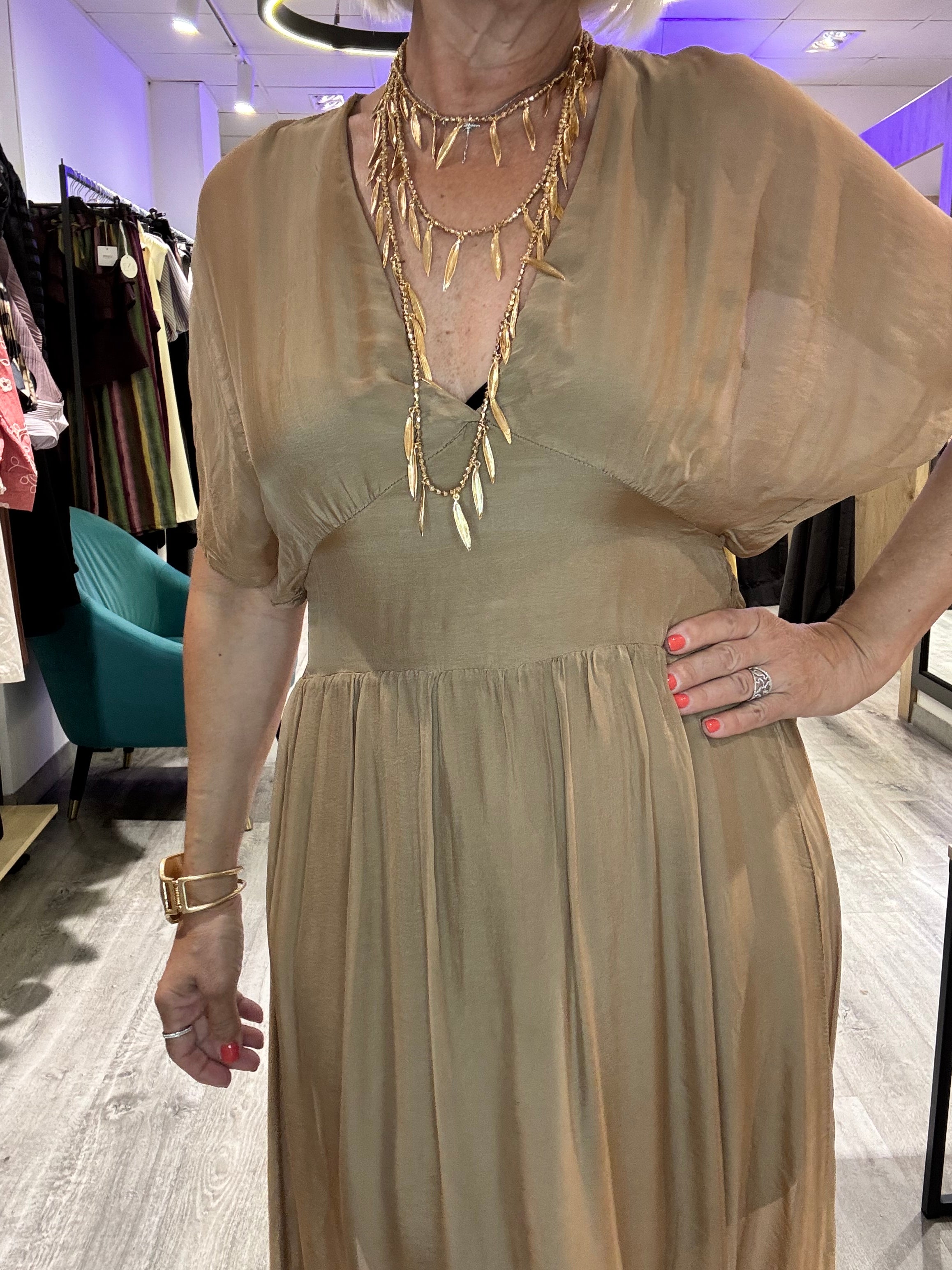 Vestido Silk Roma
