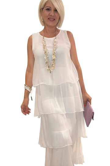 Vestido seda Playa
