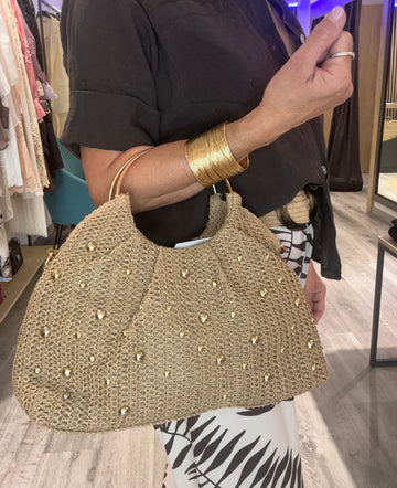 Bolso de Rafia Natural