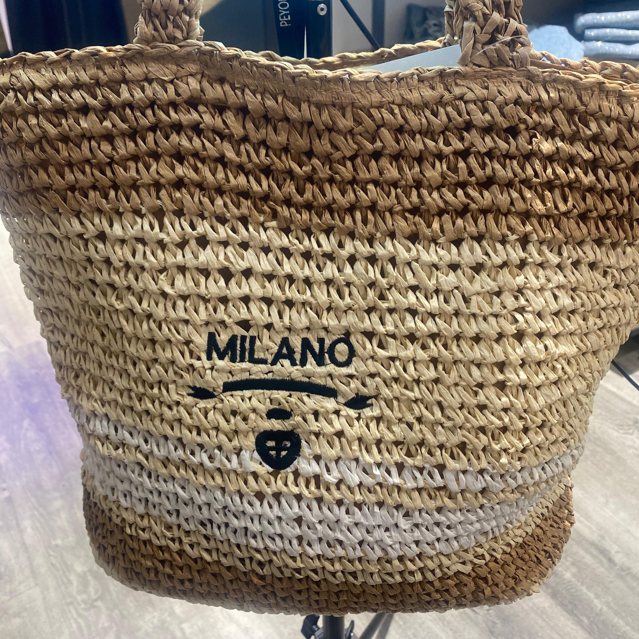 Bolso rafia