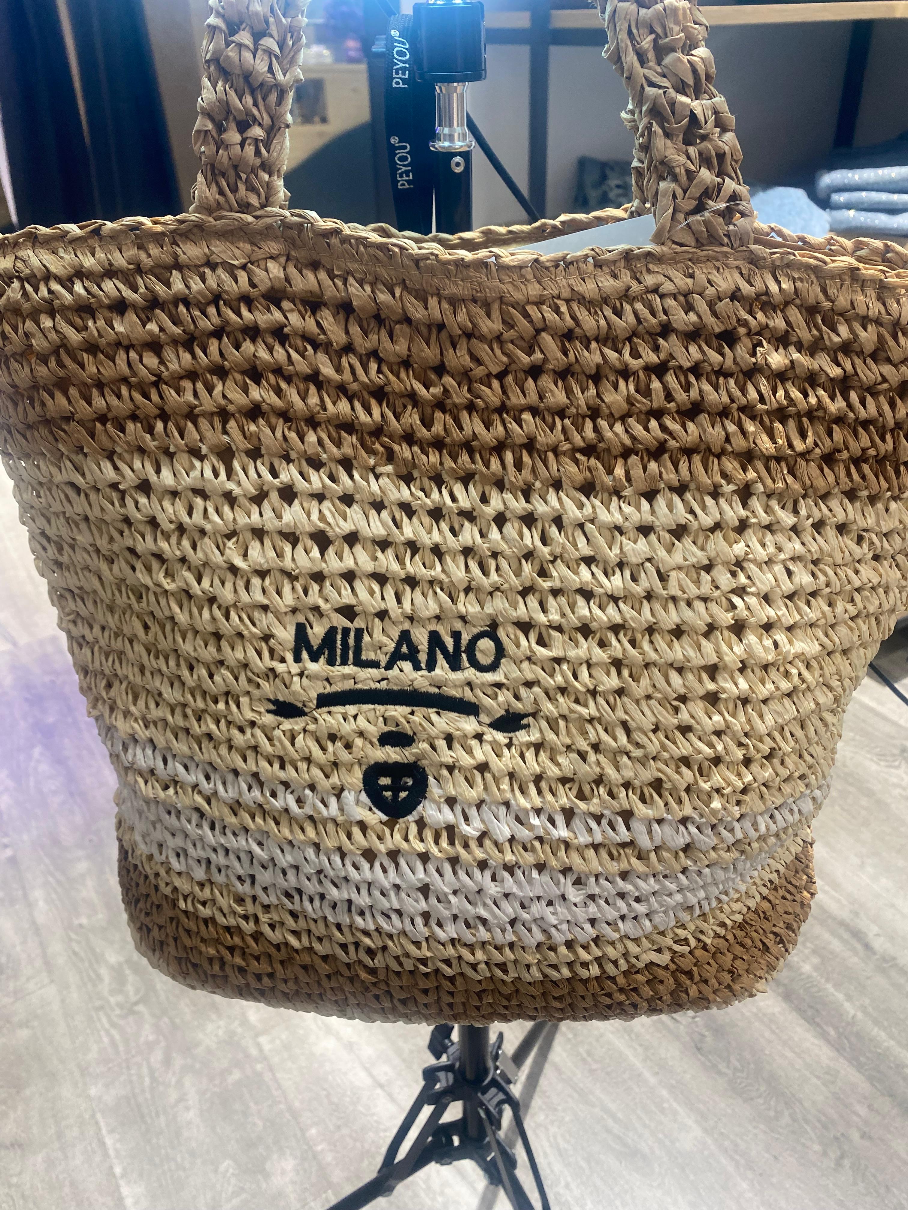 Bolso rafia
