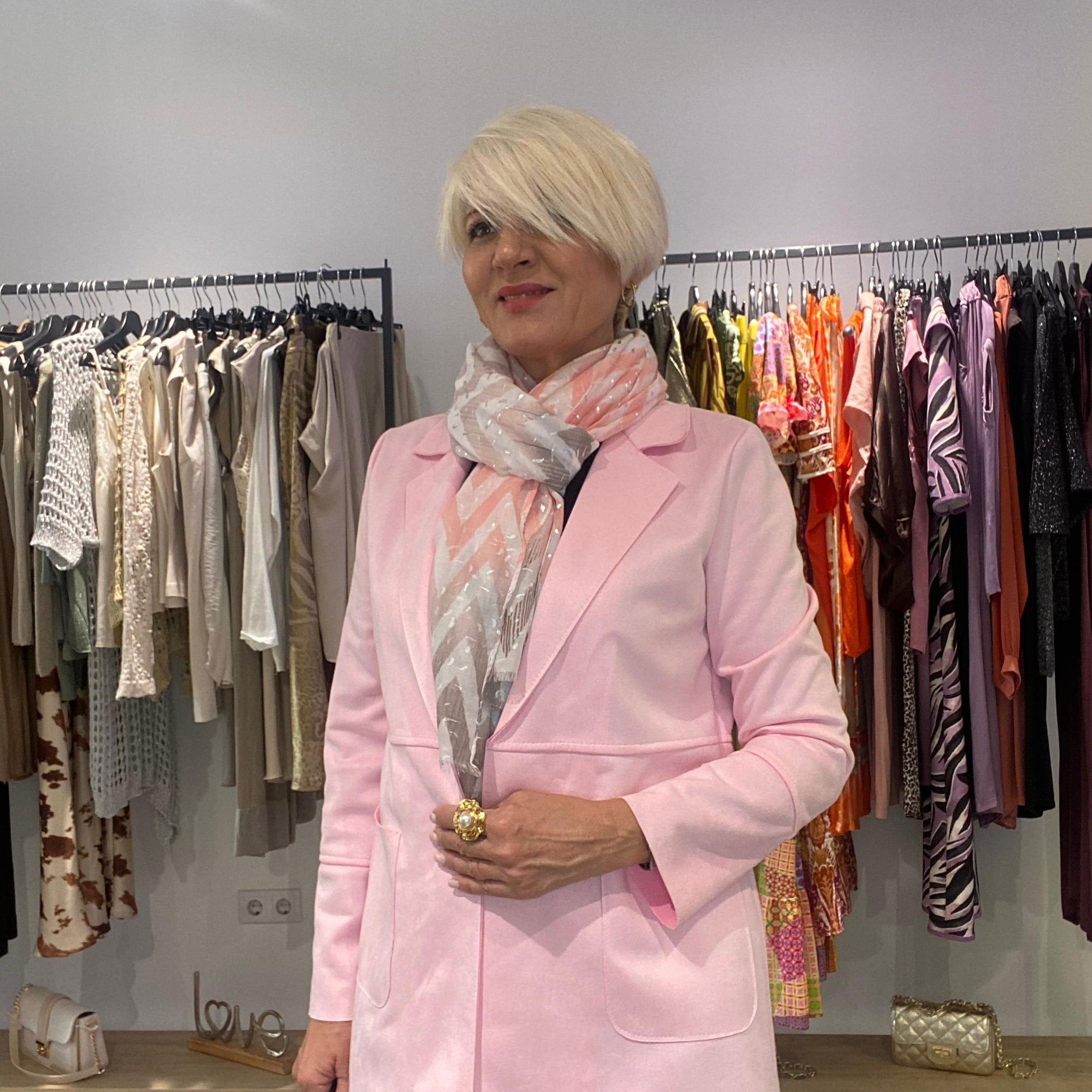 Trench rosa