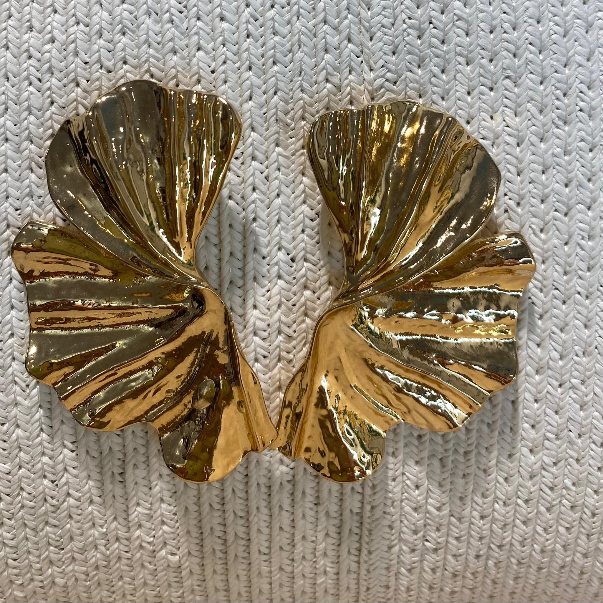 Pendientes hoja