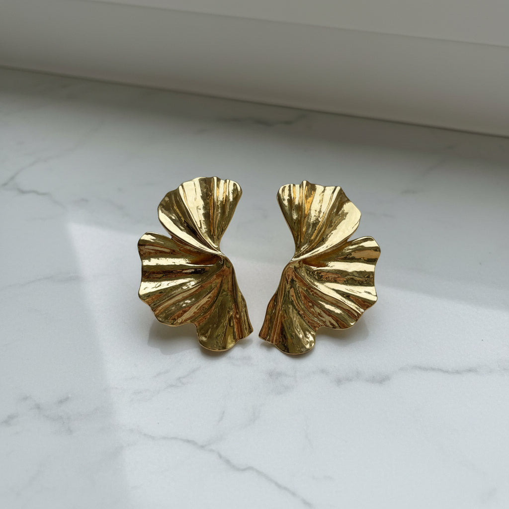 Pendientes hoja