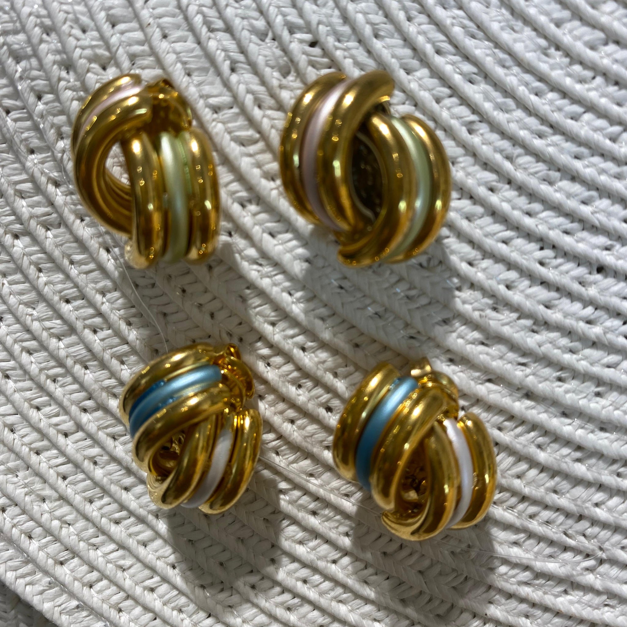 Pendientes doble aro