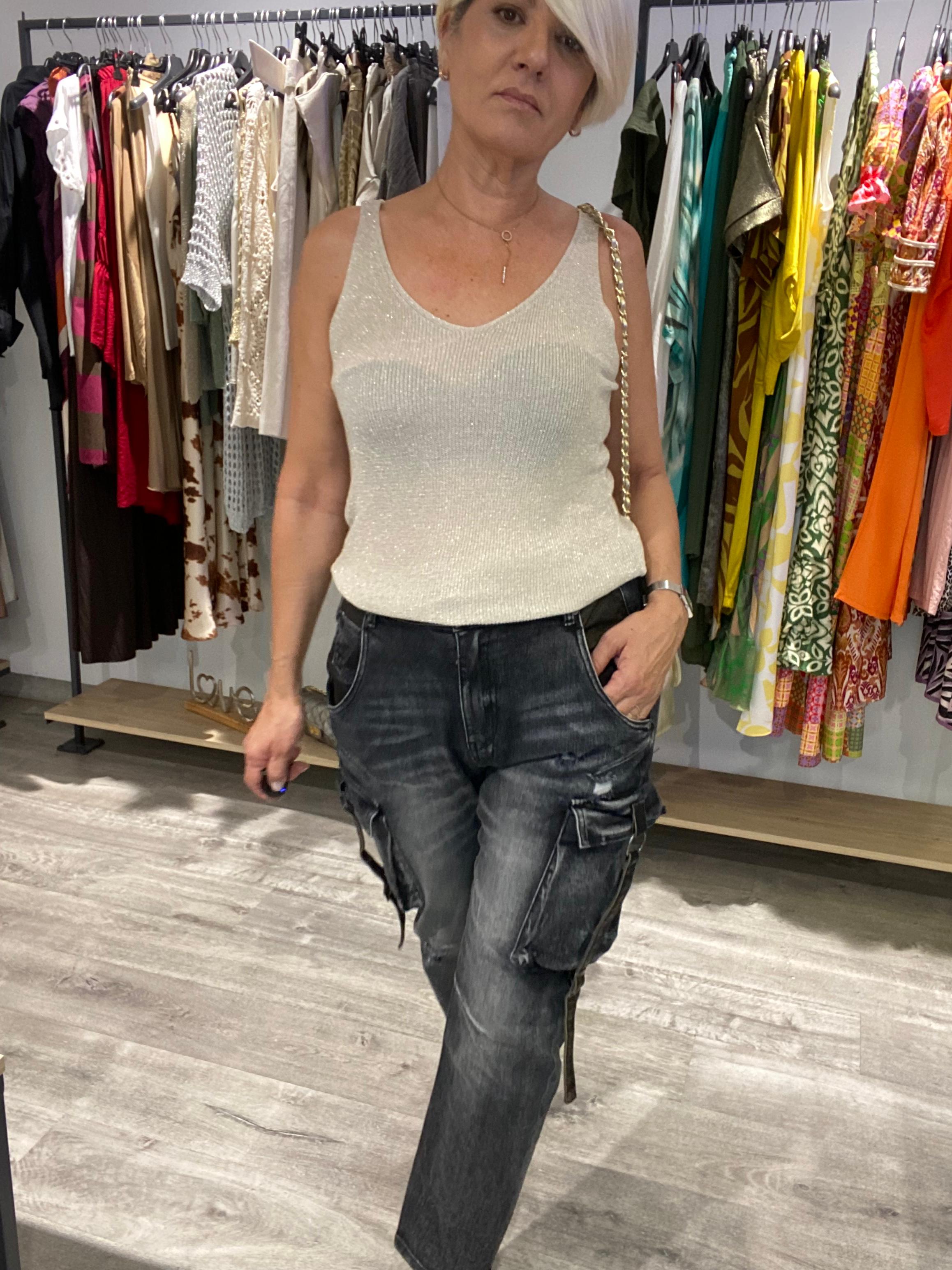 Pantalon  Baggy  cargo
