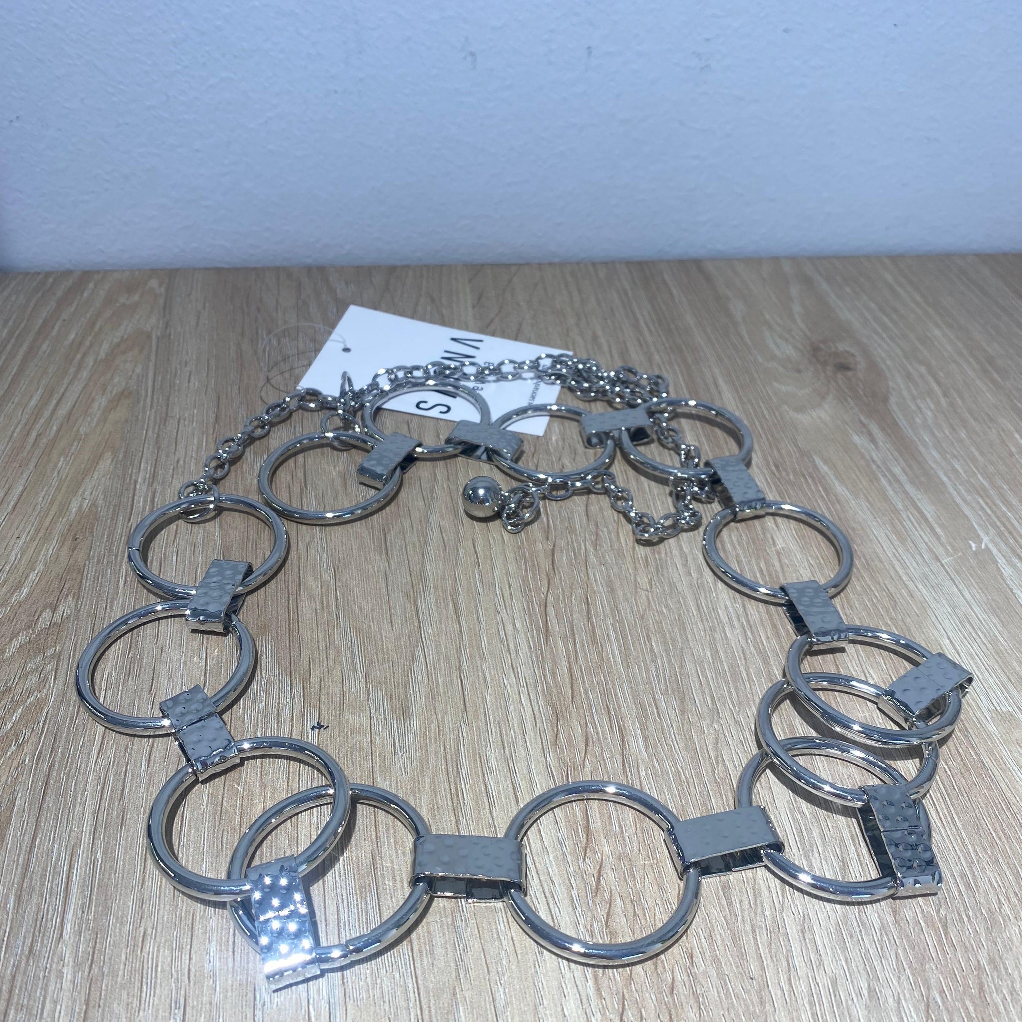 Cinturón aros cadena