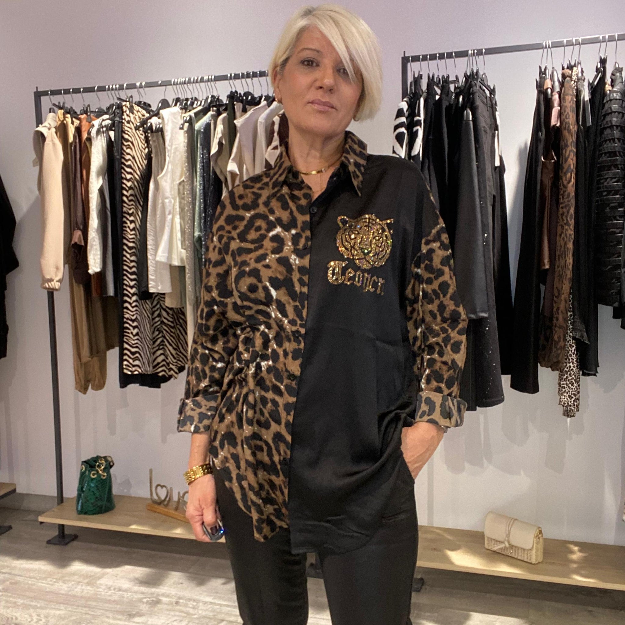 Camisa print  Lia