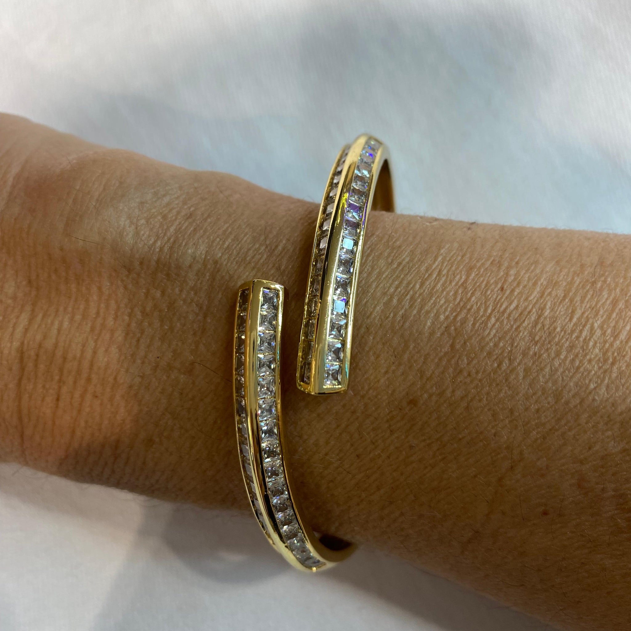 Pulsera acero circonitas