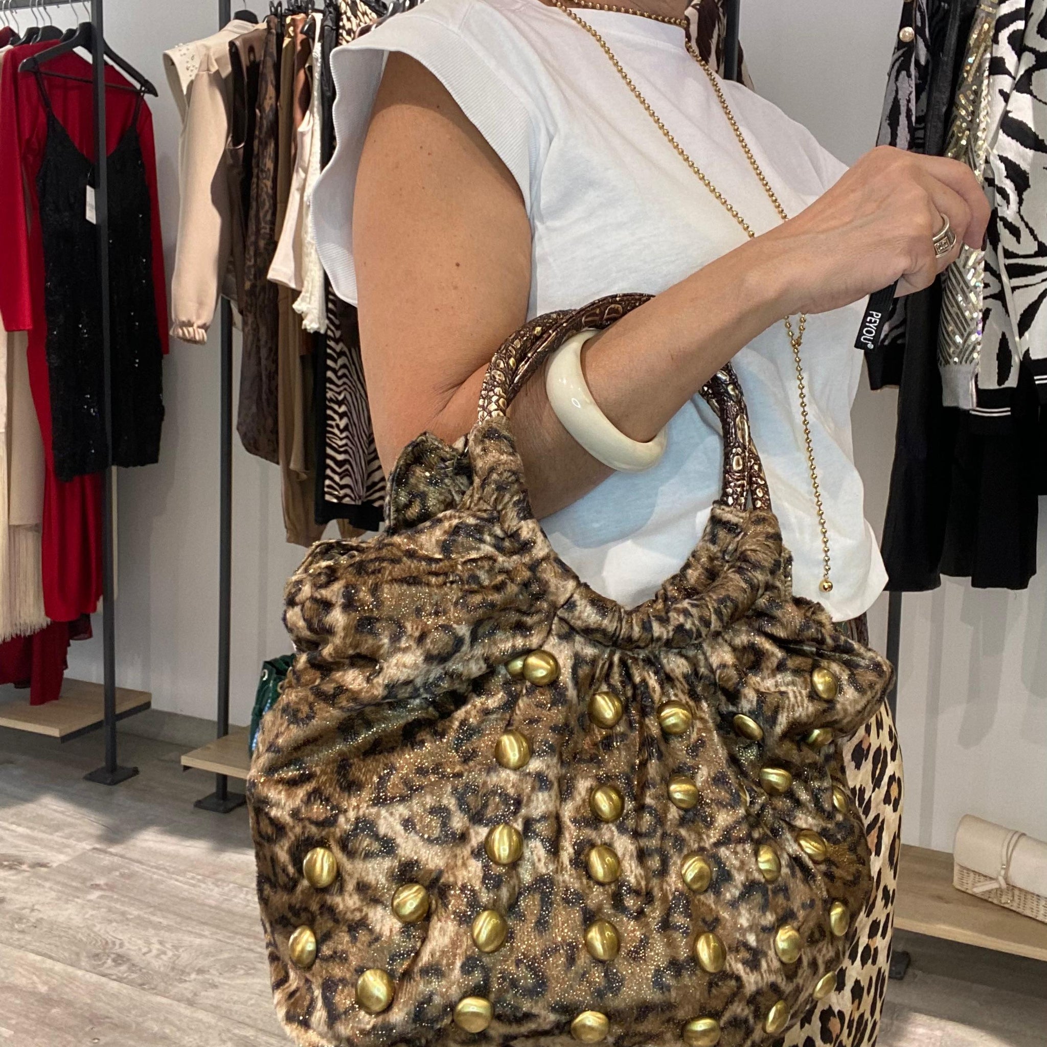 Bolso terciopelo