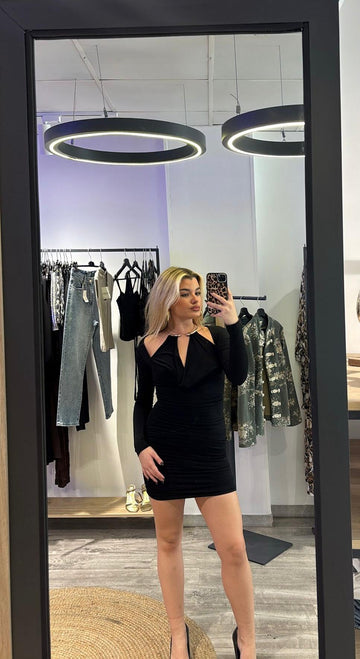 Vestido negro Ariadna