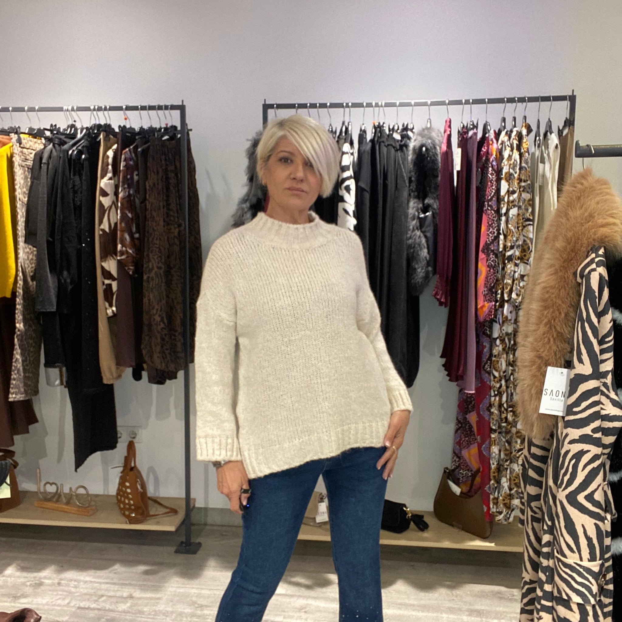 Pantalón jeans fantasía