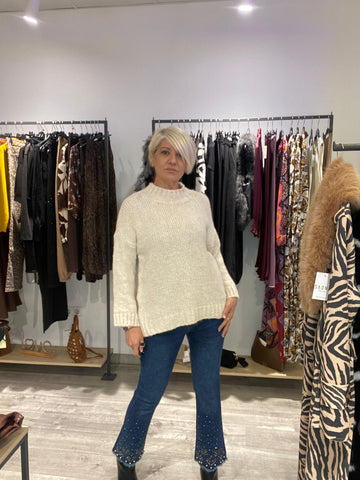 Pantalón jeans fantasía