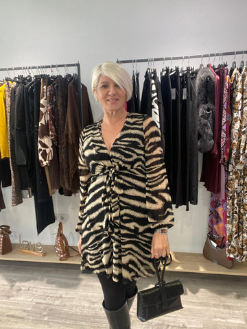 Vestido Zebra