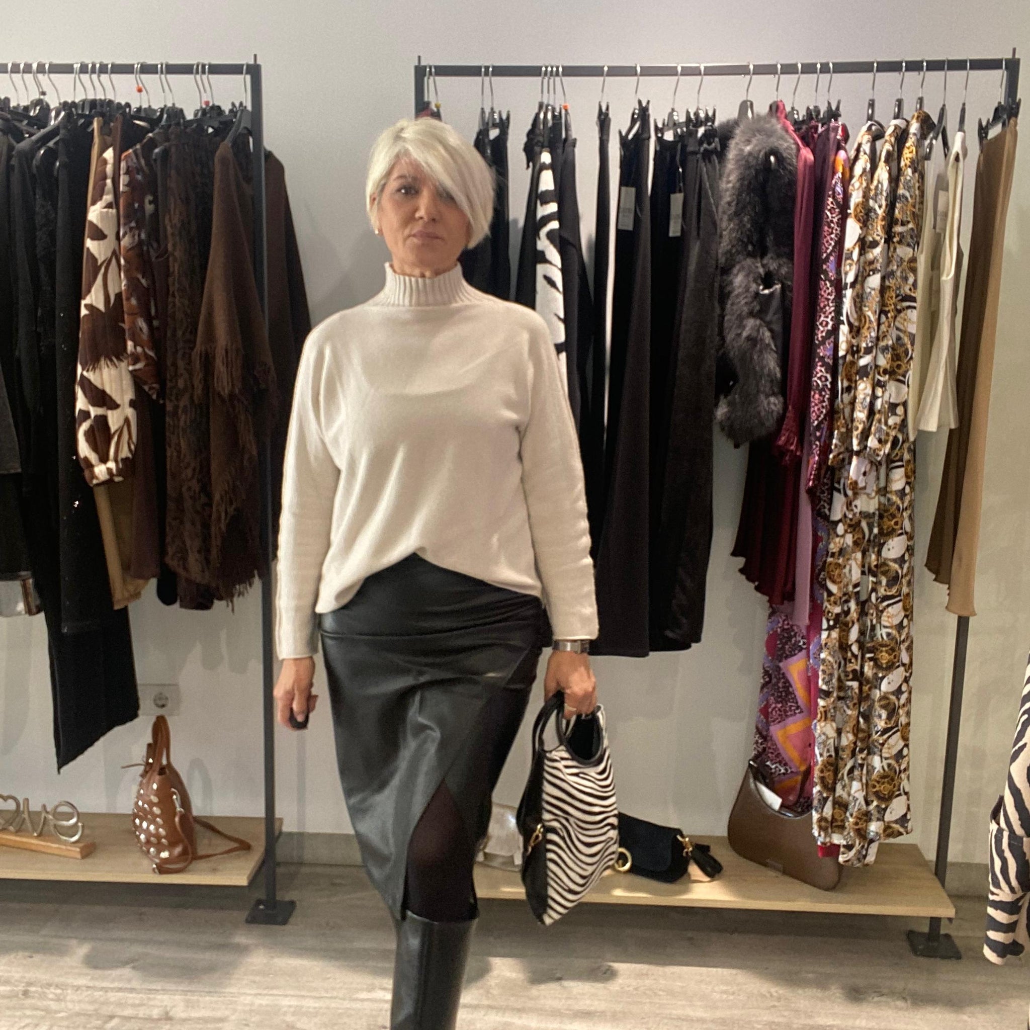 Falda pareo polipiel