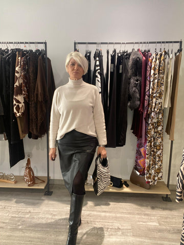 Falda pareo polipiel