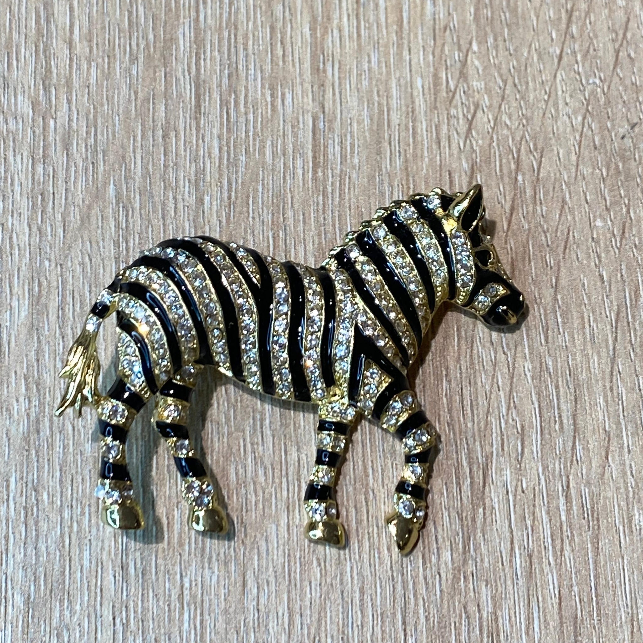 Broche zebra